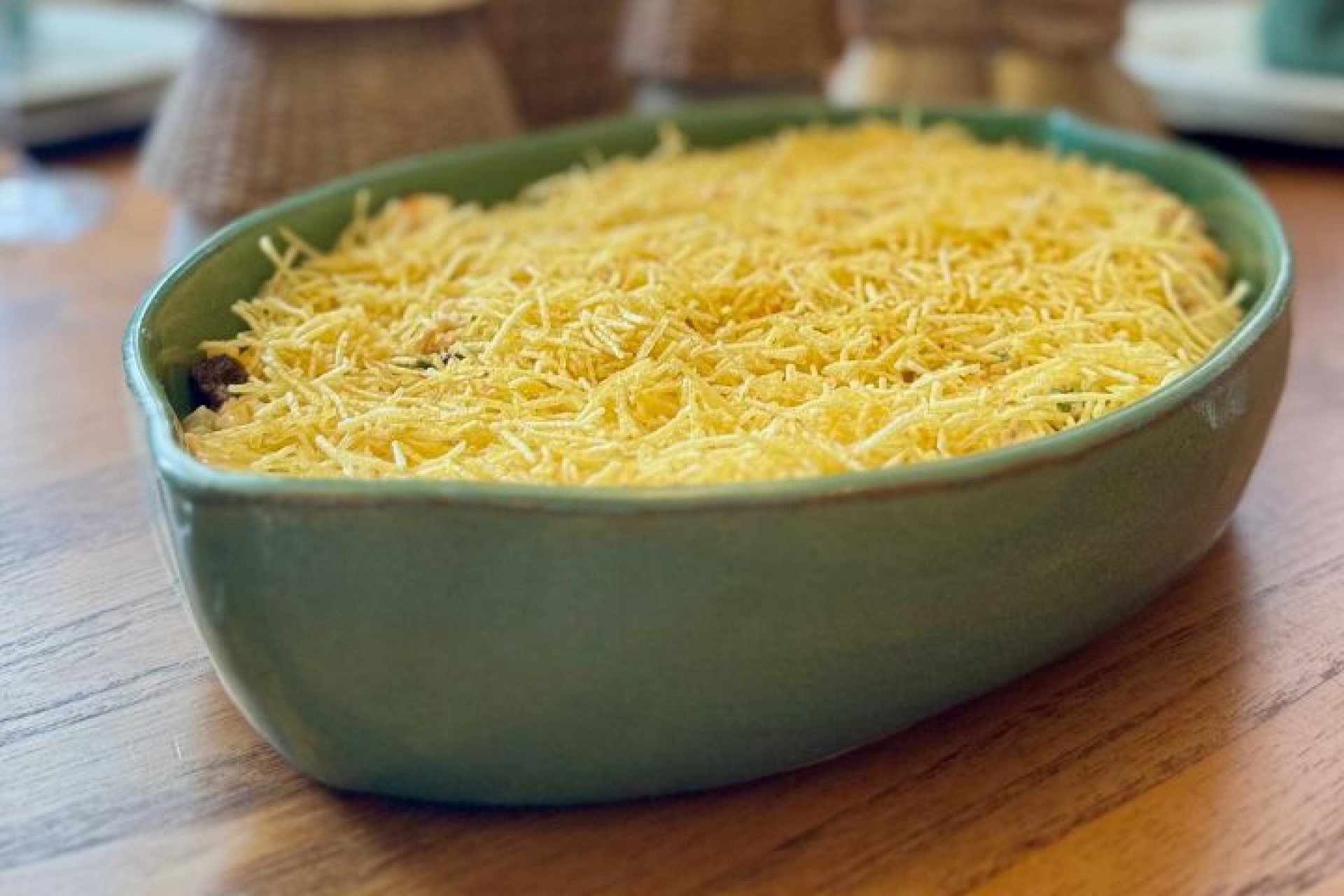 Delicioso salpicão natalino para uma ceia inesquecível